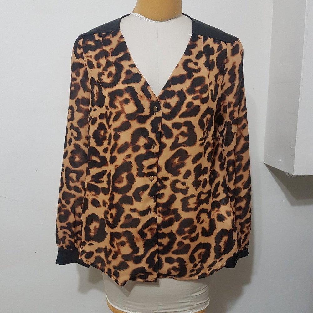 Leopard print Blouse